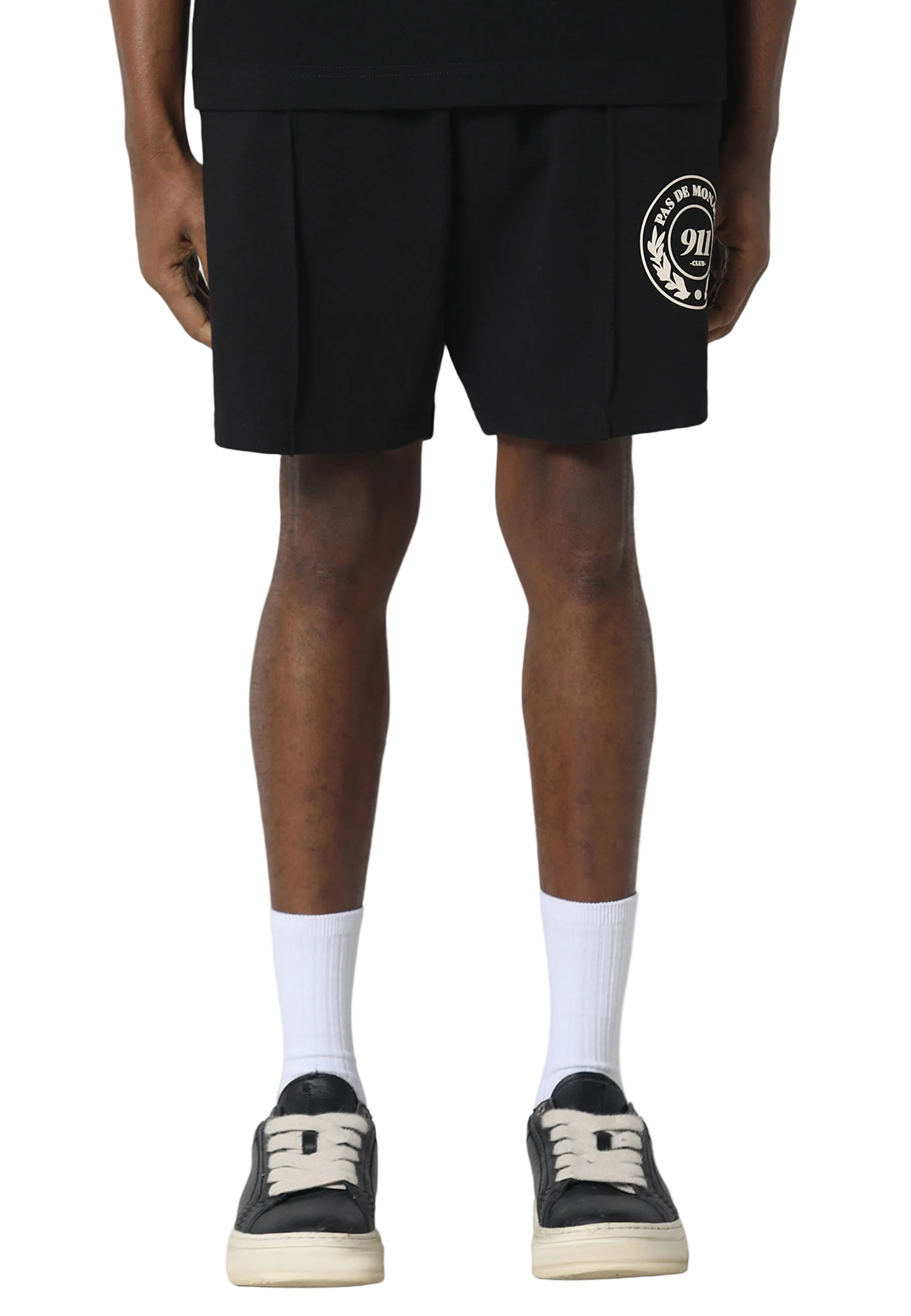 Pas De Monaco Lemans Black Shorts